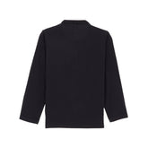 Status Quo Boys Solid Henley Neck Full Sleeves Regular Fit T-Shirt With Chest Brand Logo